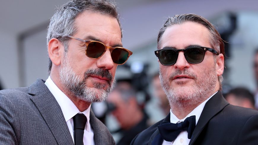Todd Phillips Joaquin Phoenix à la Mostra de Venise (Franco Origlia)