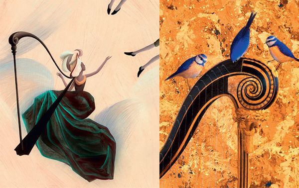 "La Harpe de la reine" ou le journal intime de Marie-Antoinette