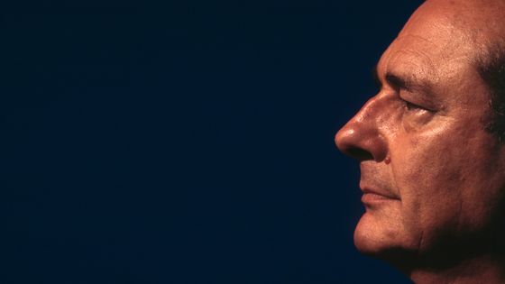 Jacques Chirac, lors de sa campagne présidentielle (27/01/1995) ©Getty - Jacques Langevin
