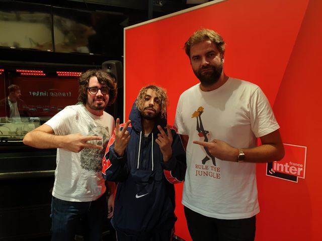 Eric et Quentin avec Némir.