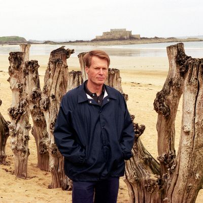 J. M. G Le Clézio lors du festival « Etonnants voyageurs » à Saint-Malo en 1999