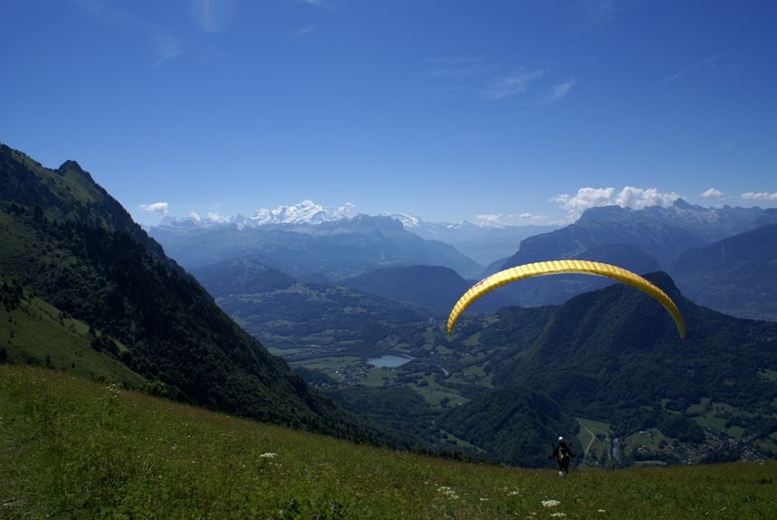 35 ans de parapente Praz de Lys Sommand