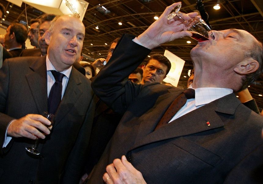 Jacques Chirac en 2006 au Salon de l'Agriculture