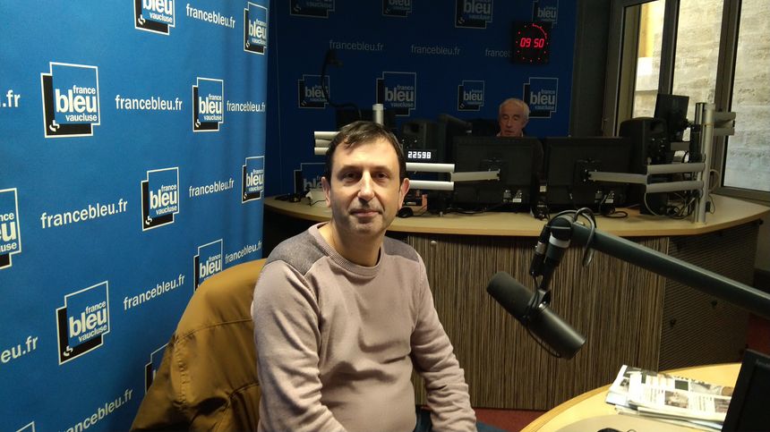 Thierry Marcellin de l'espace terroir Ventoux-Provence