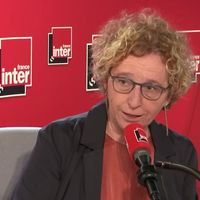 Muriel Pénicaud le 22 octobre 2019 dans les studios de France Inter