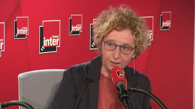 Muriel Pénicaud le 22 octobre 2019 dans les studios de France Inter