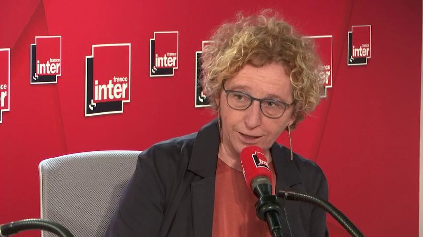 Muriel Pénicaud le 22 octobre 2019 dans les studios de France Inter