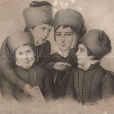 Quatre élèves ottomans à Paris, 1831