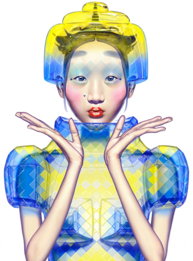 Thaie-Edo girl - Courtesy of the artist