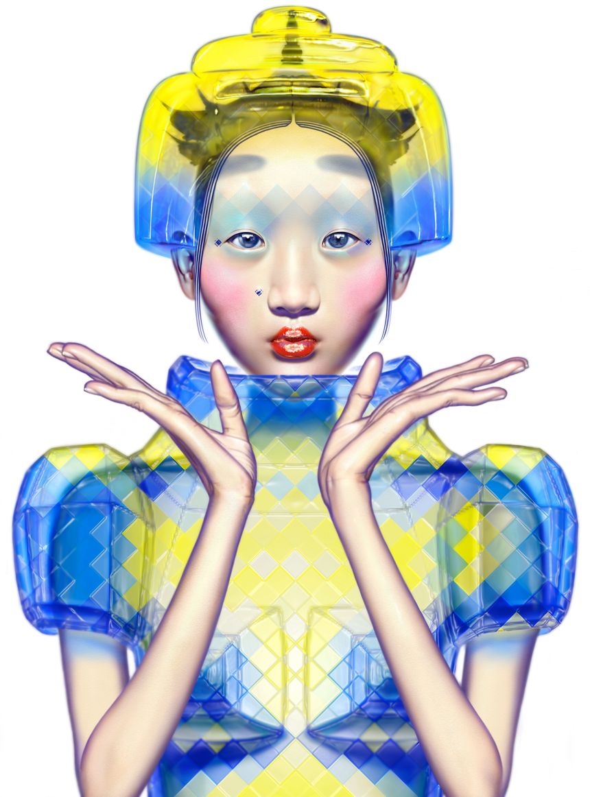 Thaie-Edo girl - Courtesy of the artist