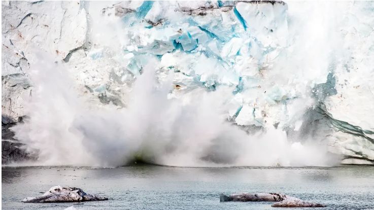 Le glacier qui s'est détaché est gros comme quinze fois la ville de Paris.