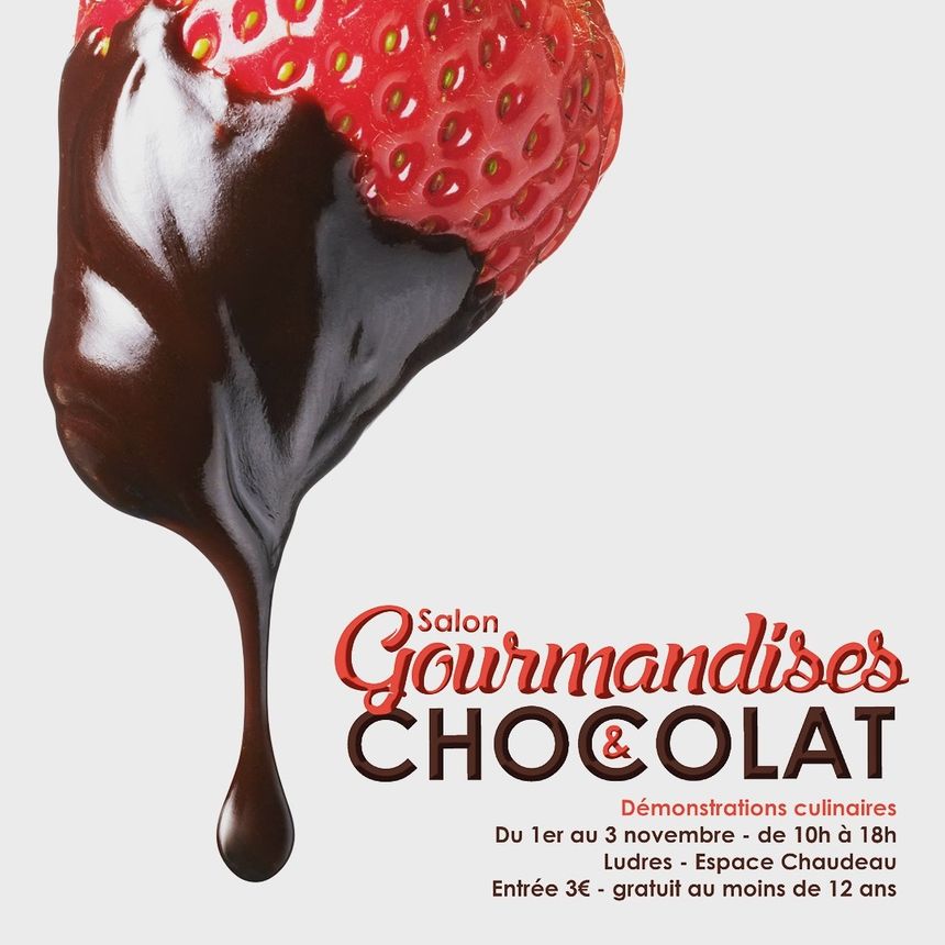 affiche du salon Gourmandise et chocolat de Ludres