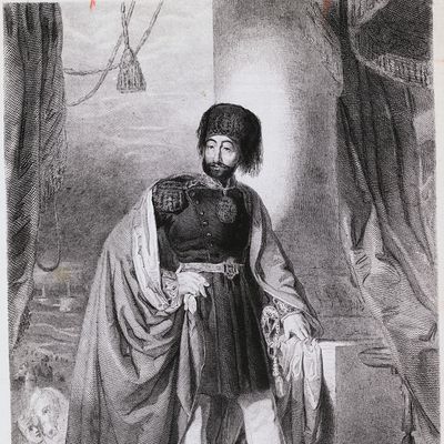 Portrait du sultan ottoman Mahmud II, 1839
