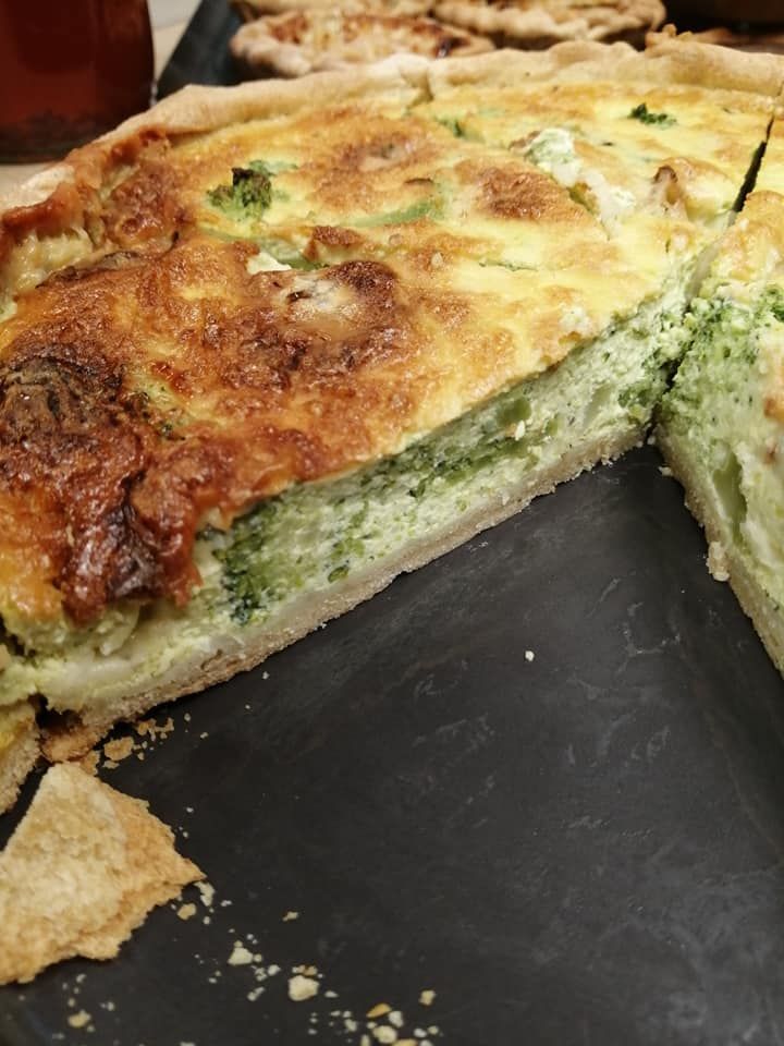 Tarte broccoli gorgonzola