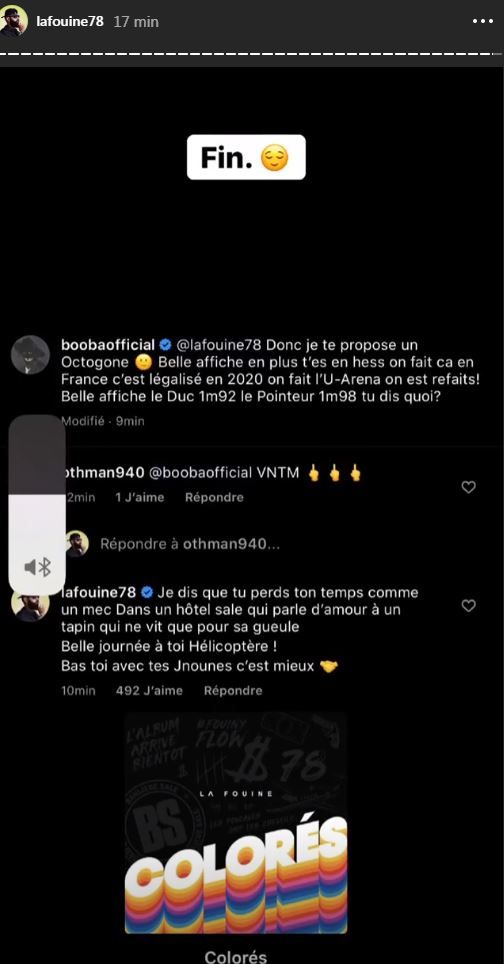 Booba Propose Un Octogone A La Fouine