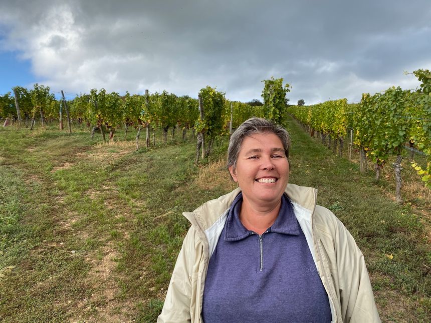 Soultzmatt, Rachel RIEDMULLER, sur le sentier des poètes