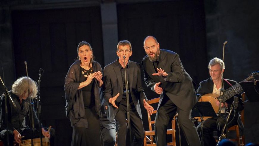 Joël Grare, Claire Lefilliâtre, Serge Goubioud, Geoffroy Buffière et Vincent Dumestre