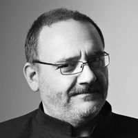 Le chef d'orchestre et claveciniste italien Rinaldo Alessandrini