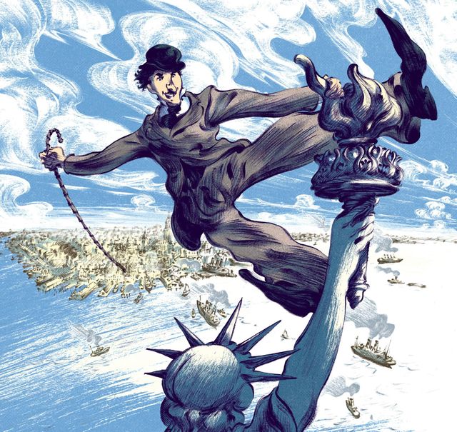 "Chaplin en Amérique" de Laurent Seksik & David François (Rue de Sèvres)