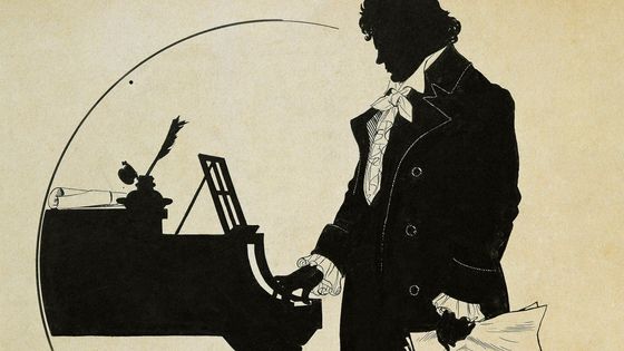 Ludwig van Beethoven. Silhouette de Schlipmann (détail) ©Getty - Photo By DEA / A. DAGLI ORTI/De Agostini via Getty Images