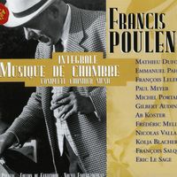 Sonate FP 184 : 3. Allegro con fueco - pour clarinette et piano