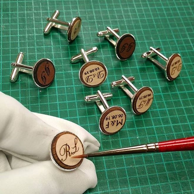 Boutons de manchette atelier Thorey.