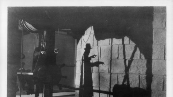 L’ombre de Lon Chaney dans le film “Le Fantôme de l’Opéra” adapté de Gaston Leroux en 1925. ©Getty - Photo by Universal/Getty Images