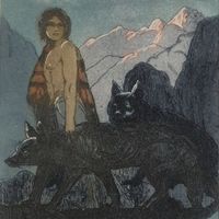 Illustration de M. de Becque extraite d'une édition de 1930 parue aux éditions Kra