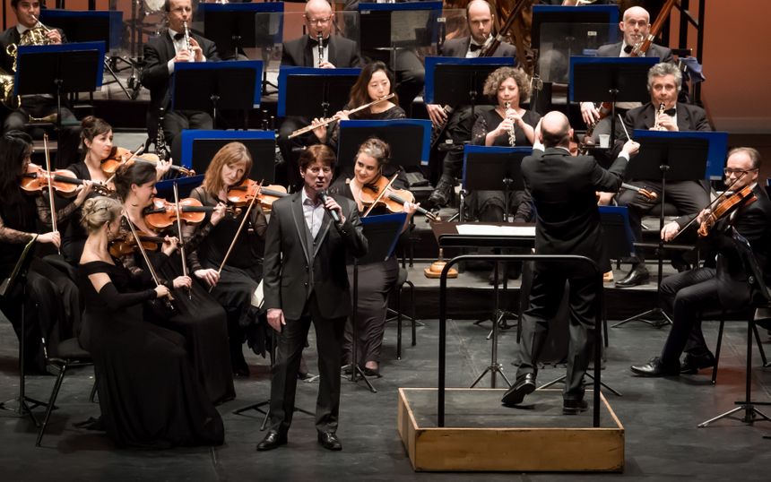 Un des moments inoubliables pour lui et évoqué dans sa biographie : son concert avec L'Orchestre régional Avignon-Provence