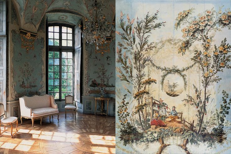 le salon Pillement au château de Haroué