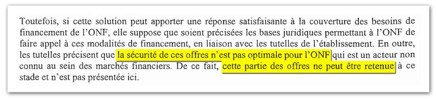 Extrait du procès-verbal du conseil d’administration de l’ONF du 24 septembre 2012.