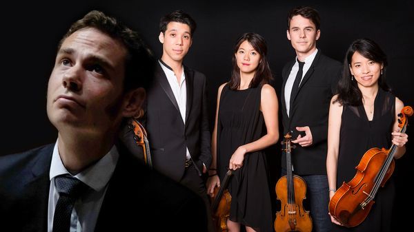 Debussy, Beethoven et Brahms par le Quatuor Hermès & Geoffroy Couteau - Salle Gaveau (Festival La Dolce Volta)