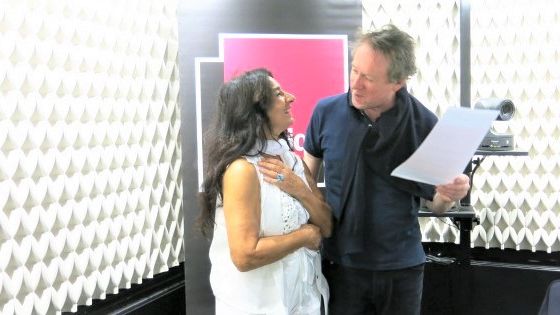 France Musique, studio 451... Ève Brenner à la voix aux cinq octaves ! & le producteur Benoît Duteurtre