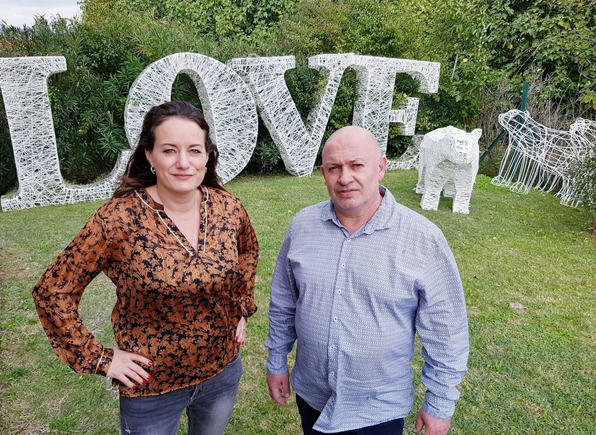 Lise Buchin et Yves Nunziato