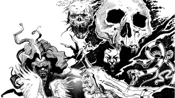 Extrait d'une planche de Dracula, d'après Bram Stoker, de Georges Bess - Glénat / Georges Bess (2019)