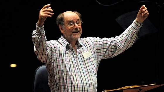 Sir Roger Norrington, chef d'orchestre. Festival d'Edimbourg ©Getty - Photo by robbie jack/Corbis via Getty Images