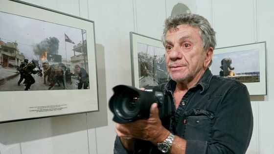 Patrick Chauvel lors du festival "Visa pour l'image, 2019 ©AFP - Raymond Roig