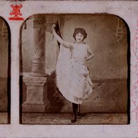 Lilli, danseuse de cancan au Moulin Rouge, Paris, vers1880