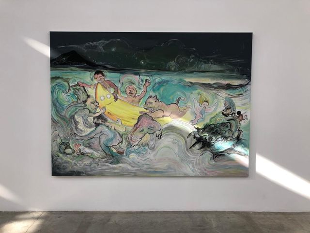 "Panique sur la mer de Galillée", de Vydia Gastaldon