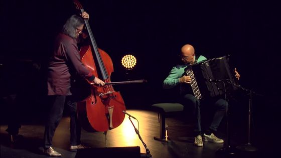 Joëlle Léandre & Pascal Contet ©Radio France