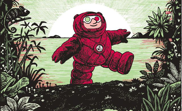 "Jim Curious voyage à travers la jungle" de Matthias Picard