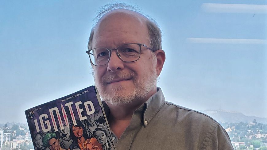 Dans "Ignited", l'auteur américain Mark Waid évoque les tueries de masse aux États-Unis.