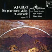 Trio en Mi bémol Maj op 100 D 929 pour piano violon et violoncelle : II. Andante con moto