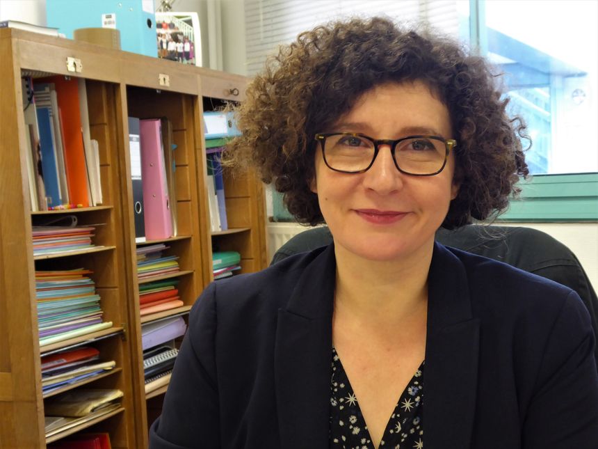 Mathilde Soilleux, principale du collège Travail Langevin de Bagnolet