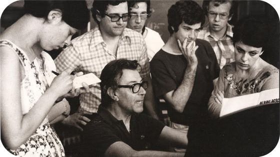 Claude Helffer et ses élèves aux Rencontres d’art contemporain de La Rochelle