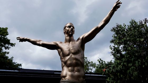 C'est aujourd'hui que sera inaugurée la statue de Zlatan Ibrahimovic ©AFP - PATRIK OSTERBERG / TT NYHETSBYRÅN / TT News Agency/