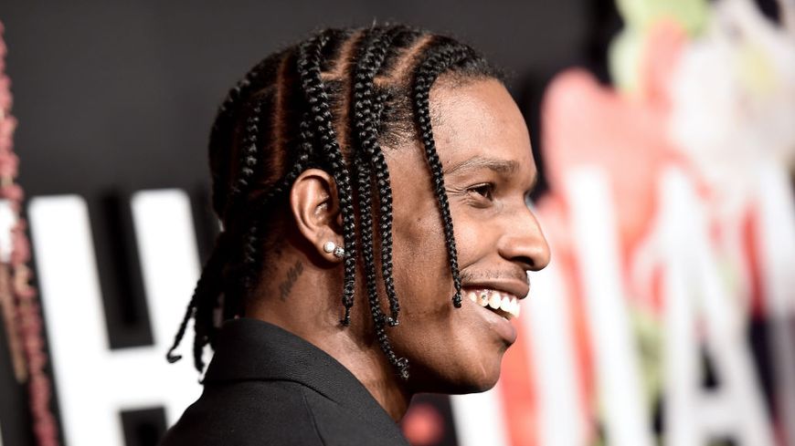 ASAP ROCKY pendant la cinquième Diamond Ball annuelle