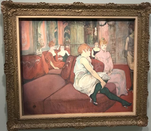 Au salon de la rue des Moulins (1894)
