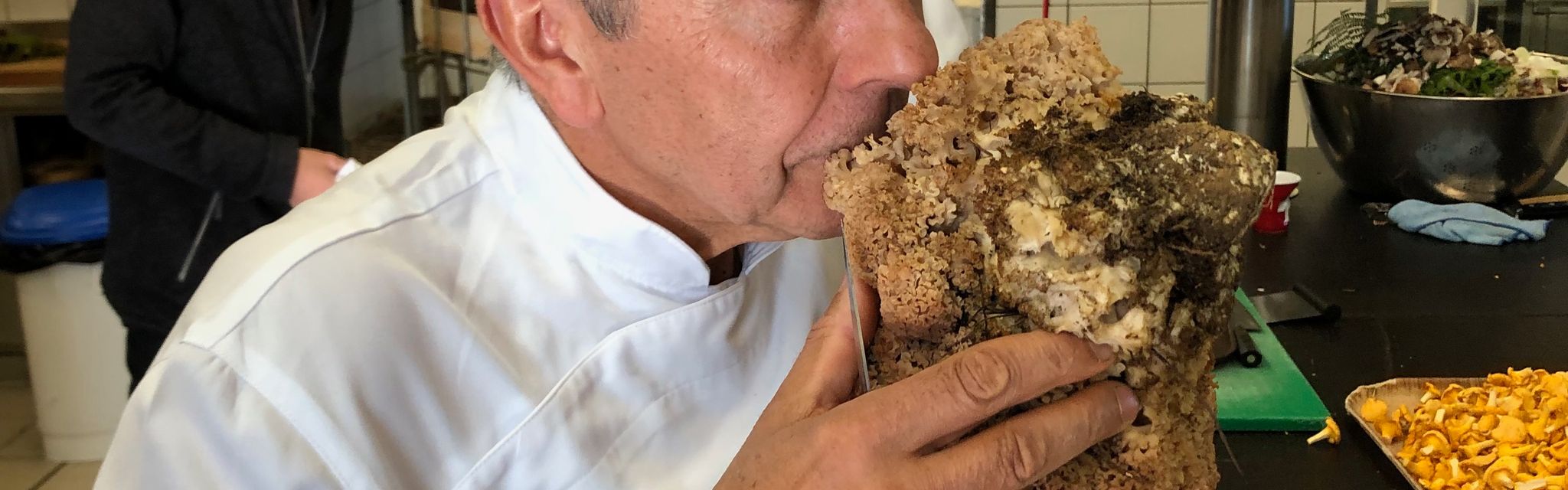 Régis Marcon, au restaurant Régis et Jacques Marcon