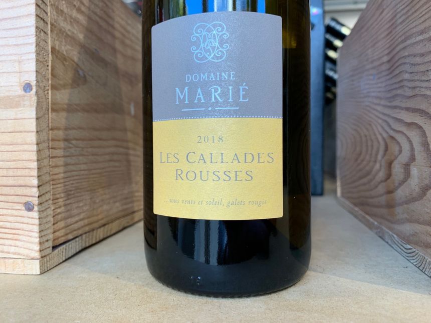 Callades Rousses : le 100% Chardonnay du Domaine Marié